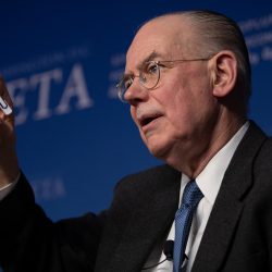 WASHINGTON, USA - FEBRUARY 21 :  John Mearsheimer speaks during a panel organised by Foundation for Political, Economic and Social Research (SETA) Foundation in Washington, United States on February 21, 2019.
 Yasin Ozturk / Anadolu Agency,Image: 415221717, License: Rights-managed, Restrictions: , Model Release: no, Credit line: Yasin Ozturk / ANADOLU AGENCY / Anadolu via AFP / Profimedia