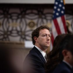 CEO of Facebook Mark Zuckerberg at a Senate Judiciary Hearing â€śto examine Big Tech and the online child sexual exploitation crisisâ€ť in the Dirksen Senate office building in Washington, D.C.

Pictured: Mark Zuckerberg,Image: 842255563, License: Rights-managed, Restrictions: -FRA, Model Release: no, Pictured: Mark Zuckerberg, Credit line: Rod Lamkey / CNP / SplashNews.com / Splash / Profimedia