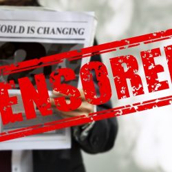 Novodobá cenzúra. Ilustračný obrázok