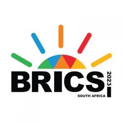 Oficiálne logo samitu BRICS 2023