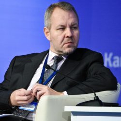 MOSCOW, RUSSIA. OCTOBER 6, 2010. Vladislav Inozemtsev, a professor of economics, director of the Moscow-based Centre for Post-Industrial Studies, attends the investment forum 'Russia Calling!' hosted by VTB Group investment arm.,Image: 81591307, License: Rights-managed, Restrictions: , Model Release: no, Credit line: Profimedia