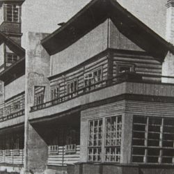 Výskumná stanica Tietta na polostrove Kola. Snímka z r. 1941